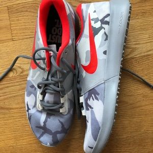 Gray Camouflage Nike’s